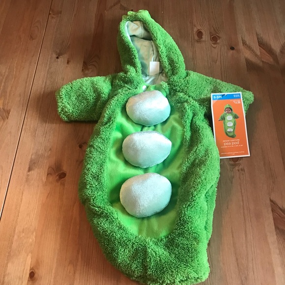 Target Other - Pea Pod 6-9 Months Infant Halloween Costume NWT
